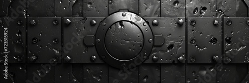 Abstract dark metal 3D background