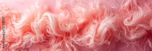 Abstract fluffy background in orange peach color