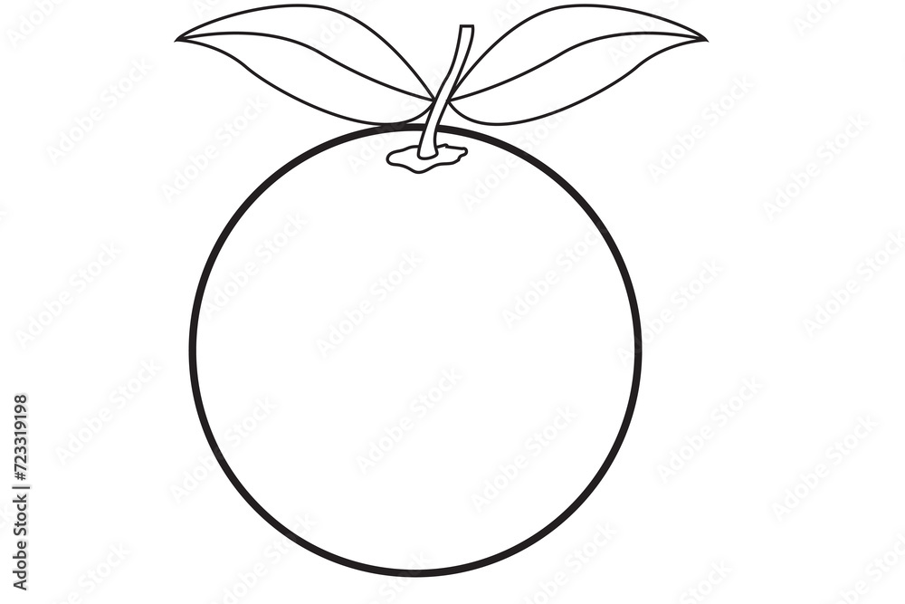 Orange and lemon line vector silhouette. Orange vector, symbol, flat icon on white background. Illustration of an orange. Orange fruit vitamin C. Realistic orange with leaf. Fruit vector illustration Orange and lemon line vector silhouette. Orange vector, symbol, flat icon on white background. Illustration of an orange. Orange fruit vitamin C. Realistic orange with leaf. Fruit vector illustration