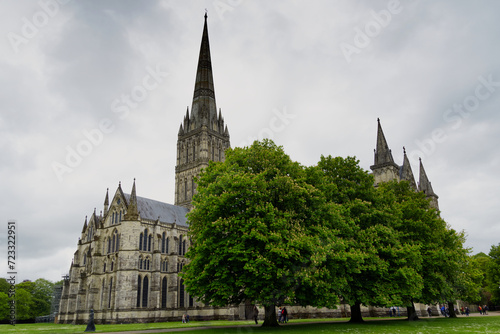 Kathedrale Church of St Mary in Salisbury, England photo