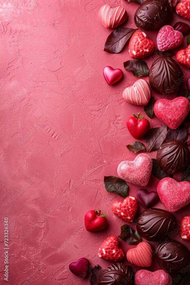 Beautiful poster for Valentine's day with plenty of space for text Beautiful poster for Valentine's day with plenty of space for text