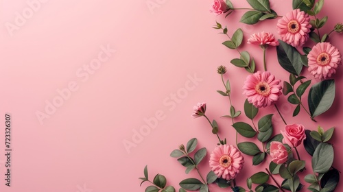 Beautiful poster mockup for international women's day with plenty of space fo...