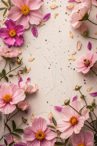 Beautiful poster mockup for international women's day with plenty of space fo...