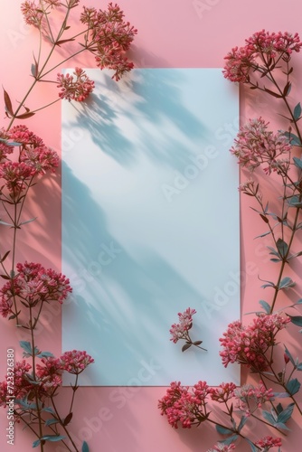 Beautiful poster mockup for international women's day with plenty of space fo...