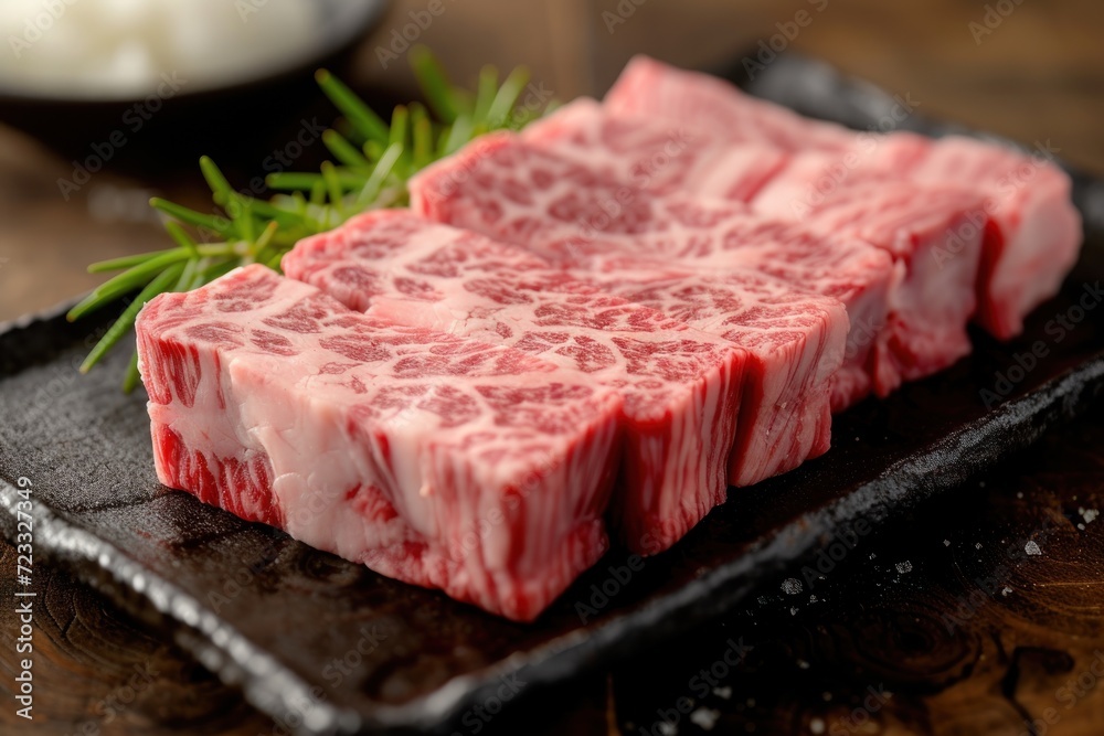 Japanese Wagyu beef is a high quality delicacy