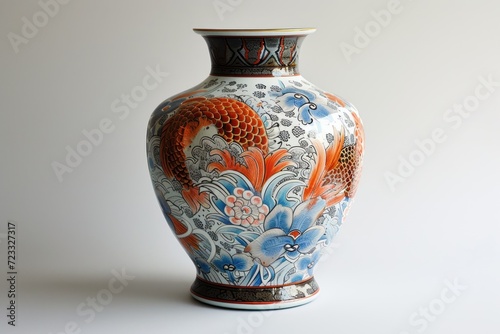 Japanese ceramic urn