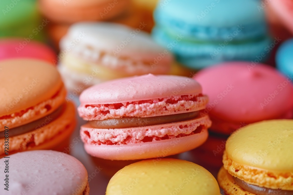 Paraphrasing French sweet treats resembling macarons Paraphrasing French sweet treats resembling macarons