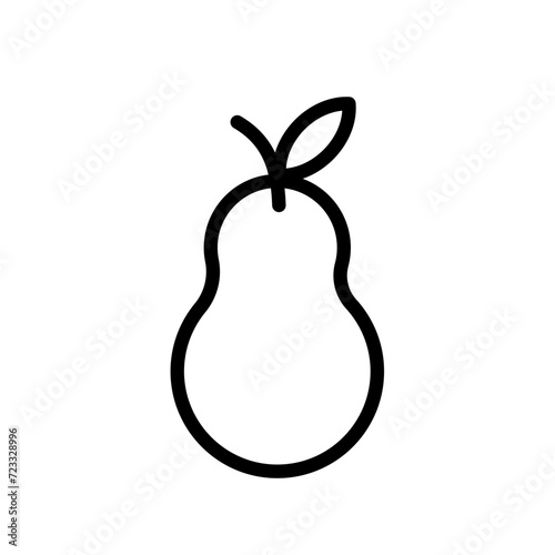 Pear - vector icon
