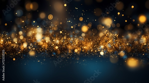 Glitter lights background banner. Colorful abstract background with glitter, holiday decoration background