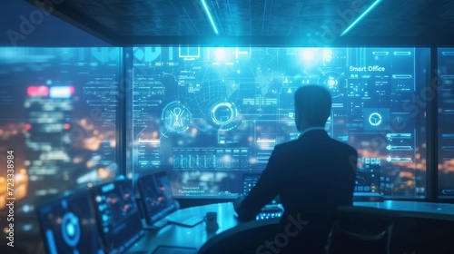 Business executives utilize AI-driven tools to streamline operations