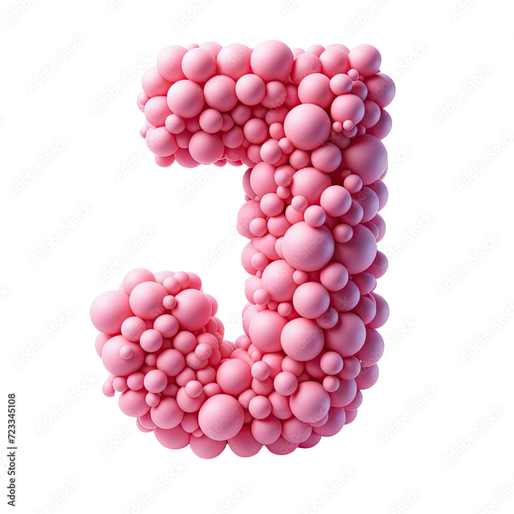 Isolated 3D Letter on a Clear PNG Canvas Generative AI Isolated 3D Letter on a Clear PNG Canvas Generative AI