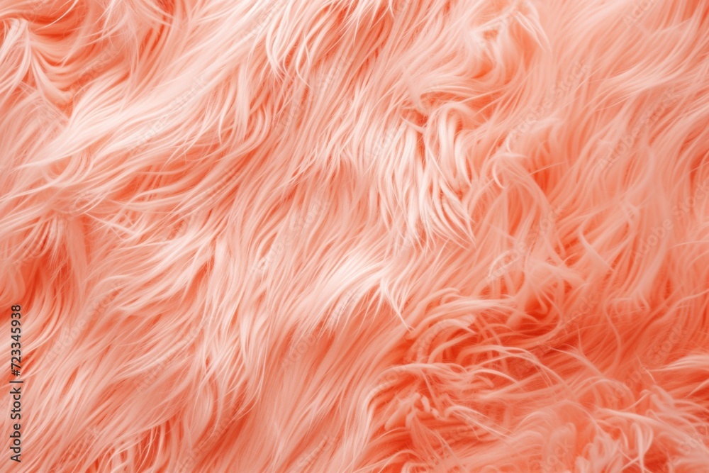 Peachy Fur Texture with Light Interplay Peachy Fur Texture with Light Interplay
