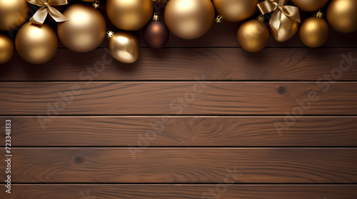 Luxurious shiny Christmas ball decoration, Christmas and New Year ornaments background