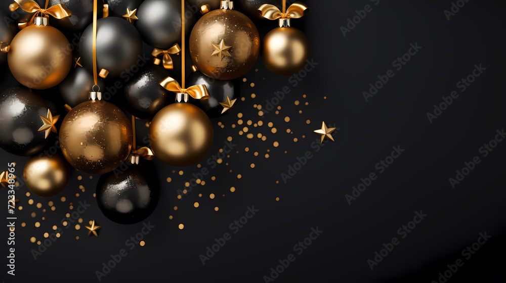 Luxurious shiny Christmas ball decoration, Christmas and New Year ornaments background Luxurious shiny Christmas ball decoration, Christmas and New Year ornaments background