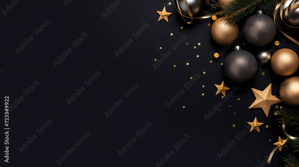 Luxurious shiny Christmas ball decoration, Christmas and New Year ornaments background Luxurious shiny Christmas ball decoration, Christmas and New Year ornaments background
