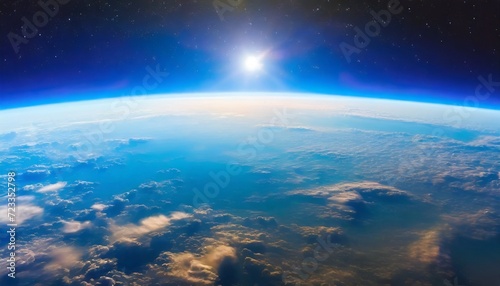 earth surface view from orbit in space blue planet elements of this image furnished by nasa