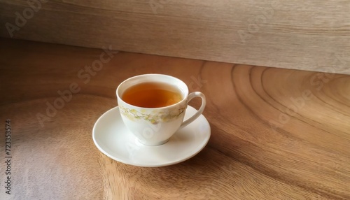 preparing cup of tea