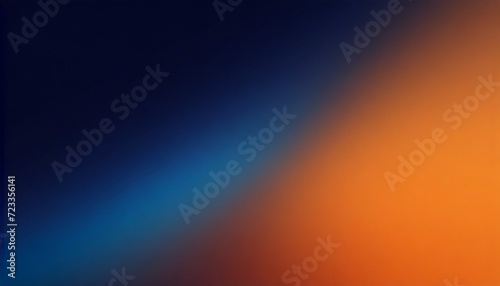 wavy orange and blue gradient mesh background template copy space fluid vibrant color on dark background dynamic color gradation backdrop design for poster banner presentation or magazine