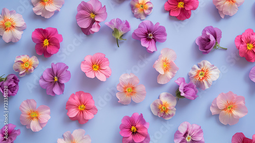 pink and yellow flowers pattern