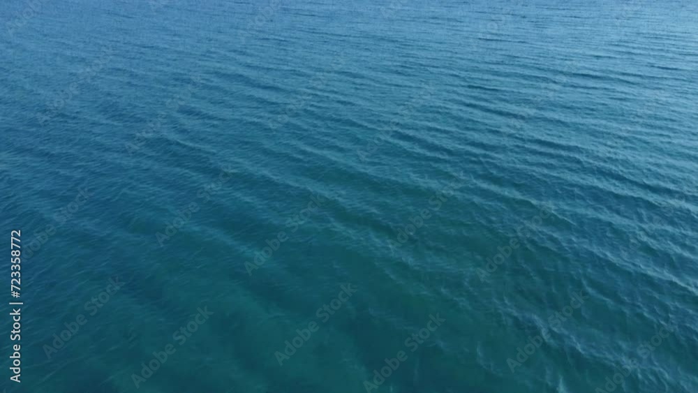 Aerial sea. Tropical sea drone view. Vacation concept with turquoise sea.