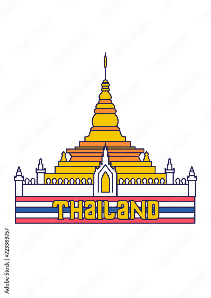 Naklejka premium temple of heaven