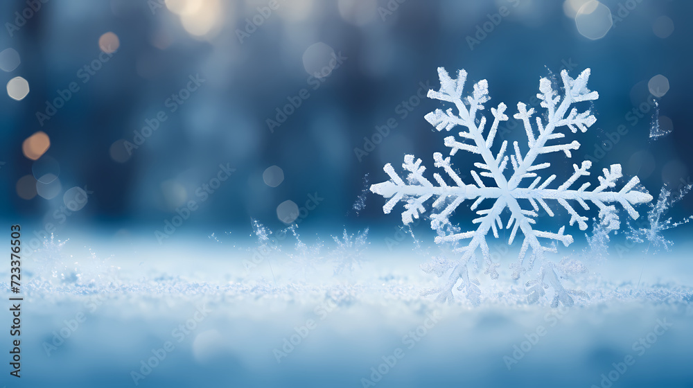 Snowflake background, snowflake border, winter holiday background, soft colors and dreamy atmosphere Snowflake background, snowflake border, winter holiday background, soft colors and dreamy atmosphere