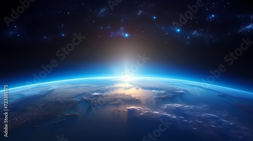 Admire our beautiful Earth from the vastness of space