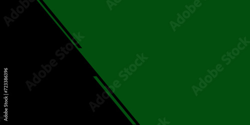 screen looping animated background, black half green background texture empty space