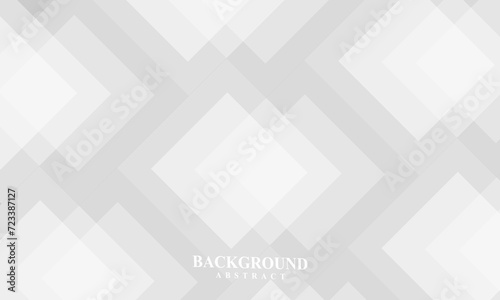 Vector Abstract Elegant white and grey Background. Abstract white Pattern. Squares Texture