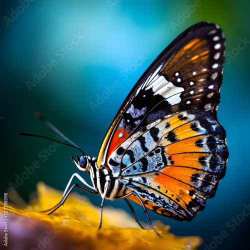 butterfly on a leaf © VALTER