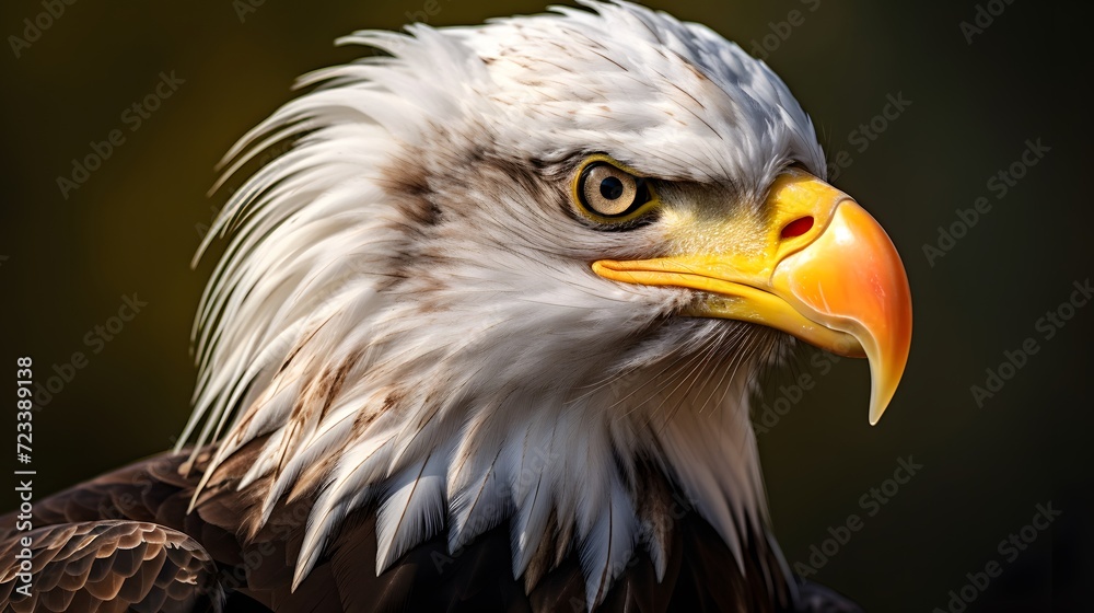 A Bald Eagle portrait, wildlife photography A Bald Eagle portrait, wildlife photography