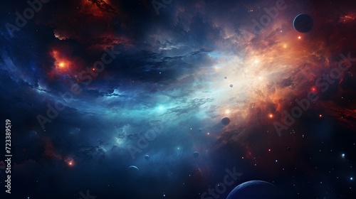 abstract backgrounds, art product, cloud - sky, illustration technique, light - natural phenomenon, phone cover, fantasy, horizontal, no people, color image, outer space, illustration, planet - space,