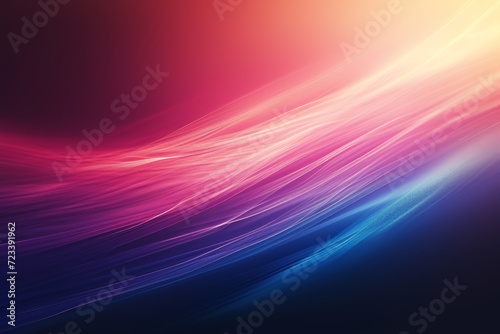 Abstract bright curves. Background for design with selective focus and copy space.