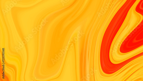 colorful liquify background. orange liquid background. abstract background with waves