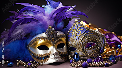 venetian carnival masks © MDQDigital