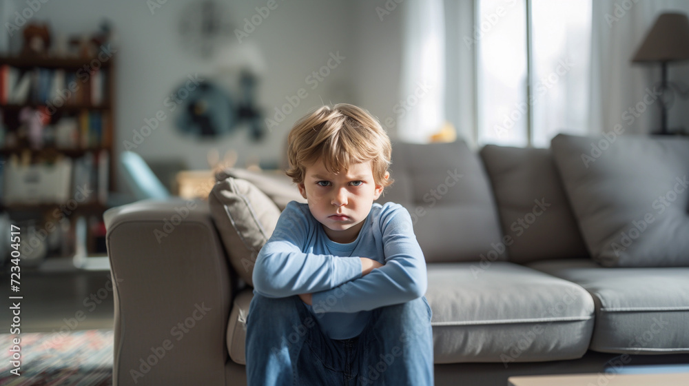 portrait of a sad and angry boy portrait of a sad and angry boy