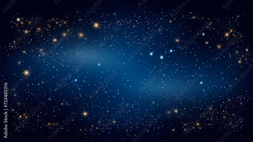 Fototapeta premium Bokeh lights background banner. Colorful abstract background with glitter, holiday decoration background