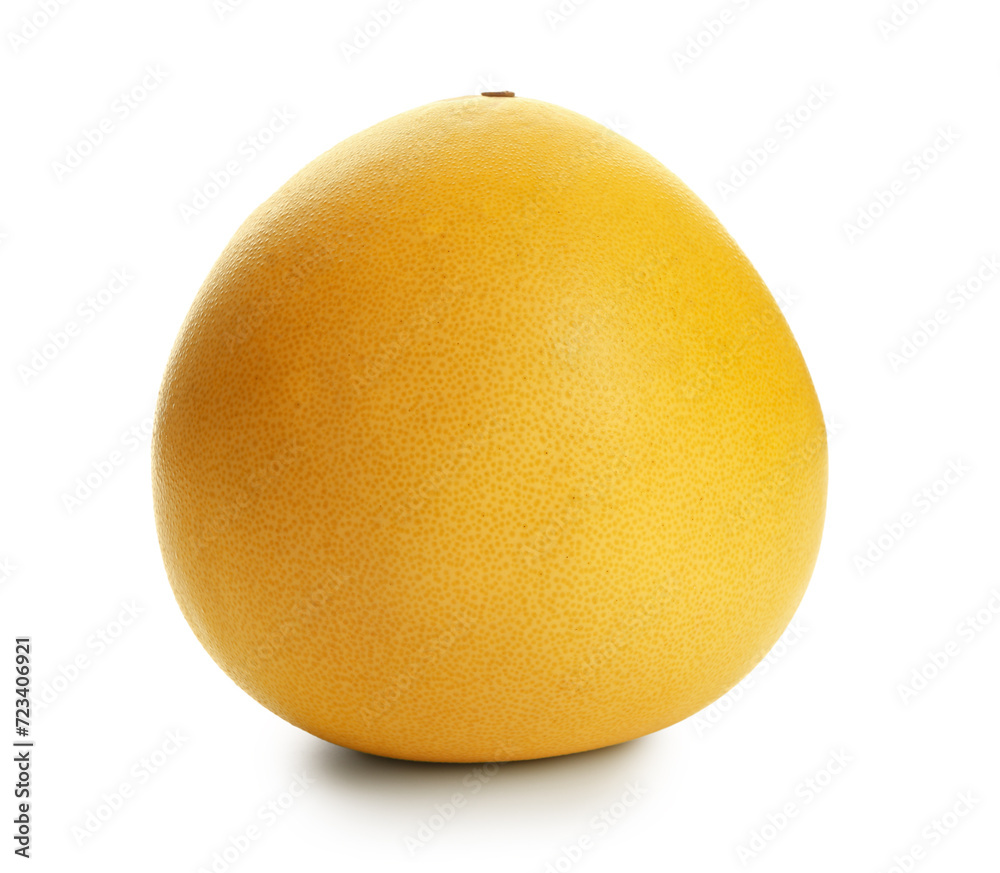 Fresh pomelo fruit on white background Fresh pomelo fruit on white background
