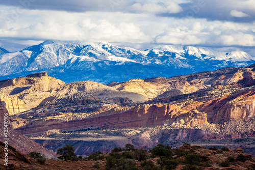 Capitol Reef Nation Park in winter © oldmn