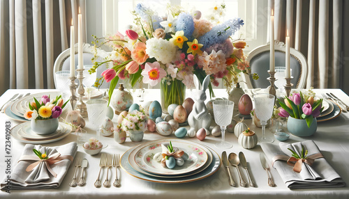 Easter home decoration inspiration, Easter flowers bouquet, deco, interior design