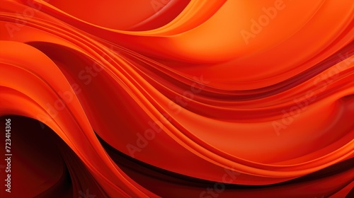 orange yellow red digital abstract swirls background, in the style of light red, moebius, smooth curves, soft lines