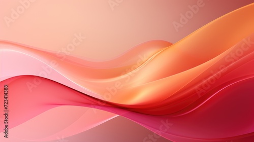 Wallpaper, abstract background, infinity wave art background 1, in the style of light red and amber, vibrant imagery