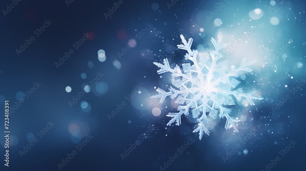 Snowflake background, snowflake border, winter holiday background, soft colors and dreamy atmosphere Snowflake background, snowflake border, winter holiday background, soft colors and dreamy atmosphere