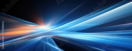 an abstract blue light and texture vector background with light lines, in the style of industrial angles photo