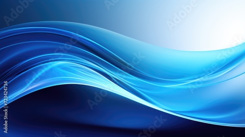 a blue wave wallpaper is shown, in the style of futuristic abstracts, luminescence, smooth curves