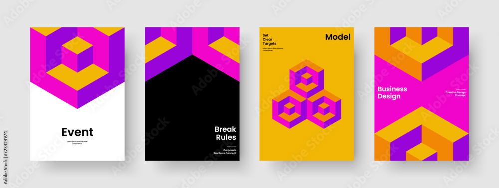 Geometric Poster Template. Creative Brochure Layout. Modern Book Cover Design. Business Presentation. Background. Flyer. Banner. Report. Brand Identity. Notebook. Advertising. Leaflet. Newsletter
