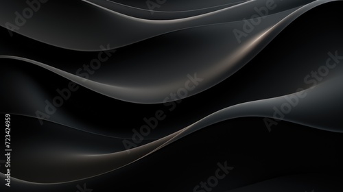 Wallpaper  abstract background  black thin line wave background  in the style of layered surfaces  abstract minimalism appreciator  dark silver