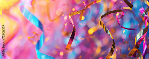 colorful party celebration promotion banner background 