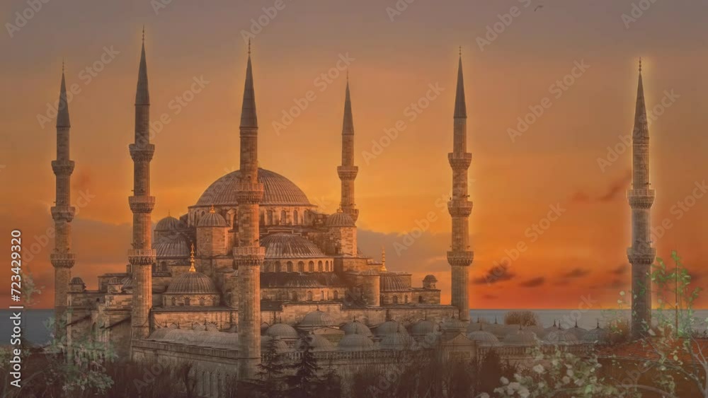 blue mosque city