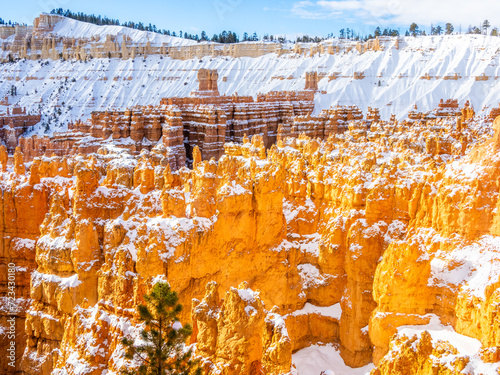 Snowy Bryce Canyon